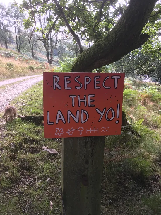 respect the land